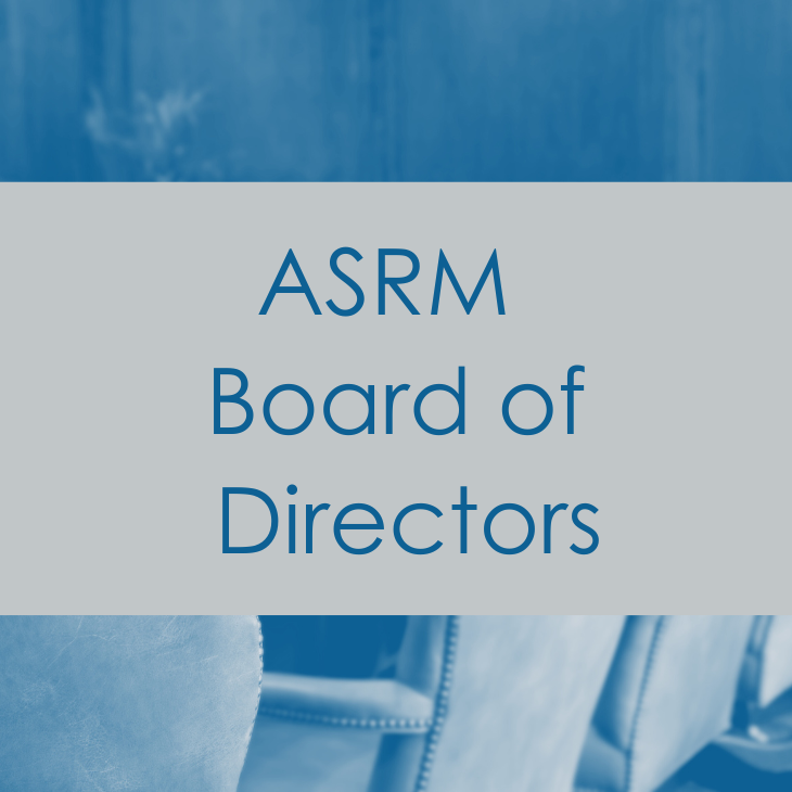 ASRM Board of Directors 